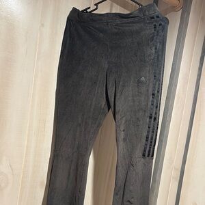 Adidas Charcoal Gray Track Pants